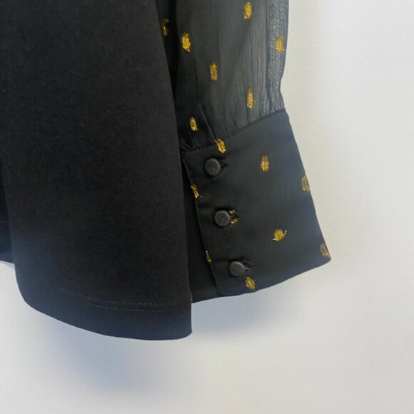 NWT Ann Taylor Sheer Sleeve Blouse - Picture 12 of 14